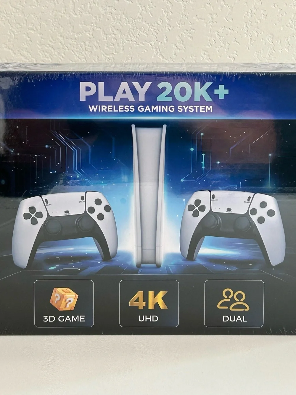 Brand New 20K+ Wireless Gaming System - White